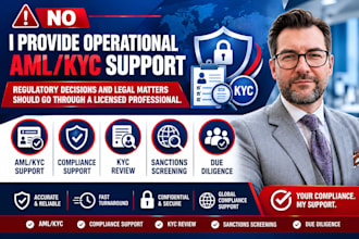 be your aml kyc virtual assistant for compliance support