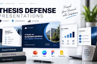 design thesis defense, dissertation presentation, research slides
