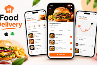 build food delivery app food app food ordering app restaurant app on ios android