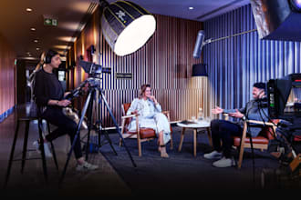 do 3d TV studio design, news studios, podcast studios, streaming studios design