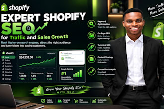 do expert shopify SEO for traffic and sales growth