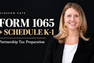 prepare and efile form 1065 with k1 tax filling return for prior back taxes fast