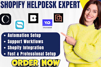 setup shopify helpdesk commslayer gorgias botspace re amaze willdesk edesk cwill