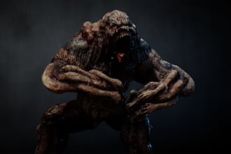 design 3d creature model,3d female nsfw figure, sculpt 3d monster ready for game