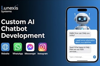 build a custom ai chatbot for your website or business