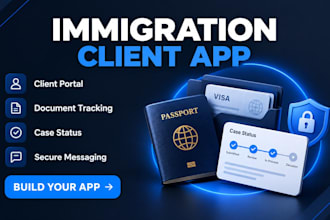 build an immigration client management and document tracking app