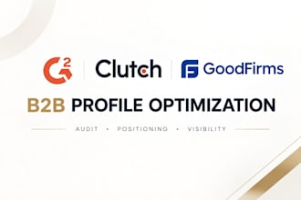 optimize your g2 clutch goodfirms profiles for b2b visibility