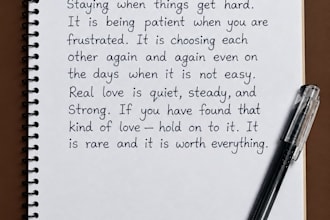 write beautiful handwritten notes