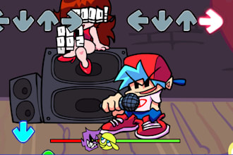 make custom friday night funkin and chiptune tracks high tempo rhythm game music