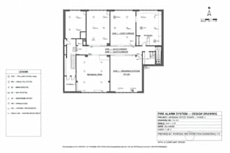 design USA fire alarm and fire protection systems for permit