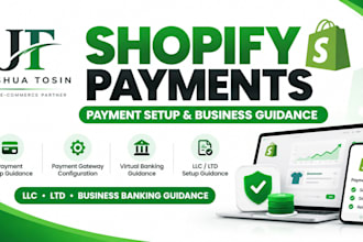 set up shopify payments, payment gateway, llc and ltd business