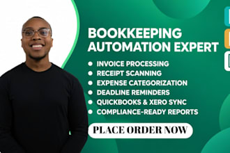 build bookkeeping automation for invoices receipts and expenses via n8n or make