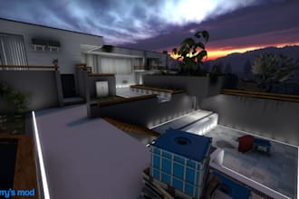 port and create custom gmod map, sfm map, cs2 map, source engine map