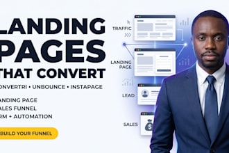 design your convertri landing page or sales funnel
