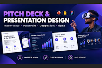 create investor pitch deck on business plan, real estate pitch deck for startups