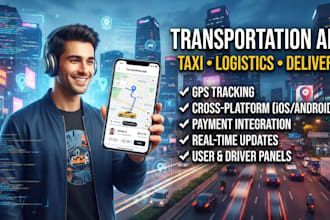 build a custom rideshare, taxi, and transportation app for ios and android