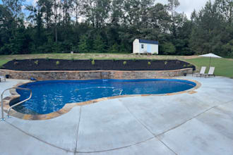 develop pool and landscape designs and plans