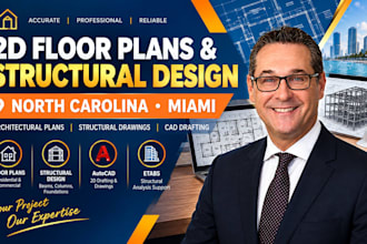 do architectural 2d floor plan, structural engineer in north carolina and miami