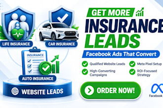 generate life car and auto insurance website leads