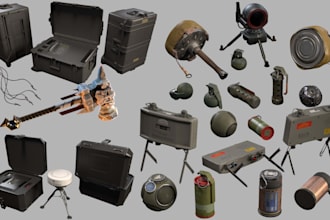 create custom fivem props, vrchat assets, gta 5 logo retexture props game assets