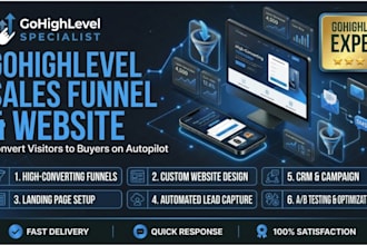 gohighlevel sales funnel go highlevel website gohigh level landing page