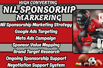 nil sponsorship ads nil sponsorship marketing athlete marketing sports marketing