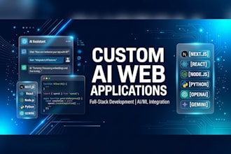 develop a modern web application