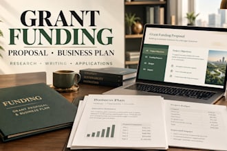 develop grant proposal business plan for funding applications
