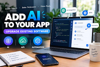 integrate ai into your website or software with apis and automation