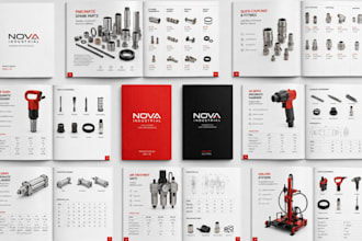 design machinery, equipment and industrial product catalogs