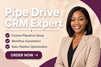 create pipedrive CRM automation, pipedrive sales funnel, custom report and kpis