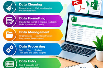clean, format, merge, split excel data