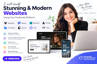 build semplice plasmic makeswift artlogic portfoliobox relume oria brizy website