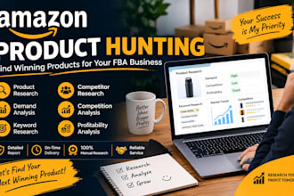 do profitable amazon product hunting and product research
