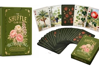 design custom playing cards, poker cards and professional card decks