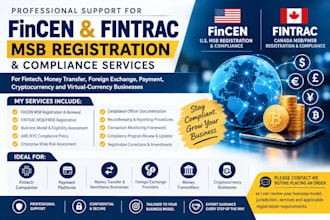 do fincen and fintrac msb registration and aml compliance