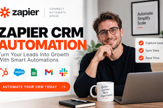 build zapier CRM lead automation routing and sales workflows