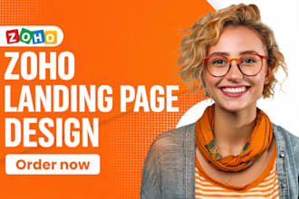 create editable zoho site landing page zoho blogs zoho modules zoho emails