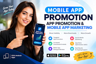 mobile app promotion, app promotion and mobile app marketing