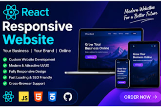 build a responsive react website
