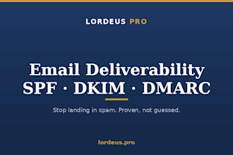 fix your email deliverability with spf, dkim and dmarc