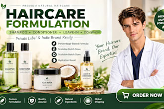 formulate shampoo hair treatment conditioner scalp care formula beauty formula