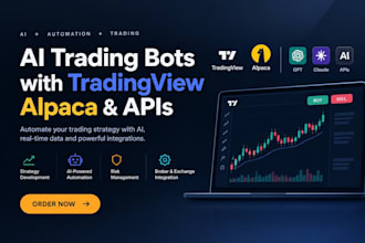 build ai trading bots with tradingview alpaca gpt 6 astra claude codex apis