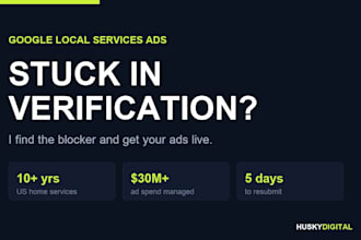 fix your google local services ads verification and get it live