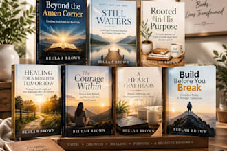 design faith based christian book cover devotional kindle cover memoir cover