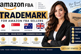 file trademark for amazon fba sellers brand registry japan singapore australia