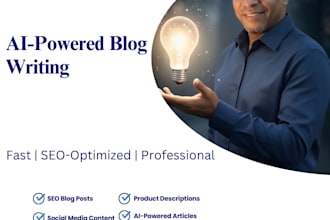 write SEO blog posts and articles for any business