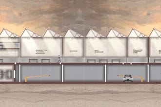 create clean architectural presentation boards and diagrams