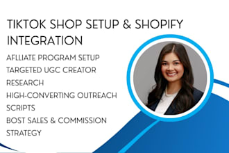 setup tiktok shop affiliate program, seller center, find targeted ugc creators