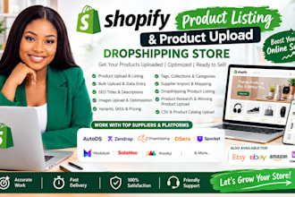 add products to shopify store, product upload and shopify product listing